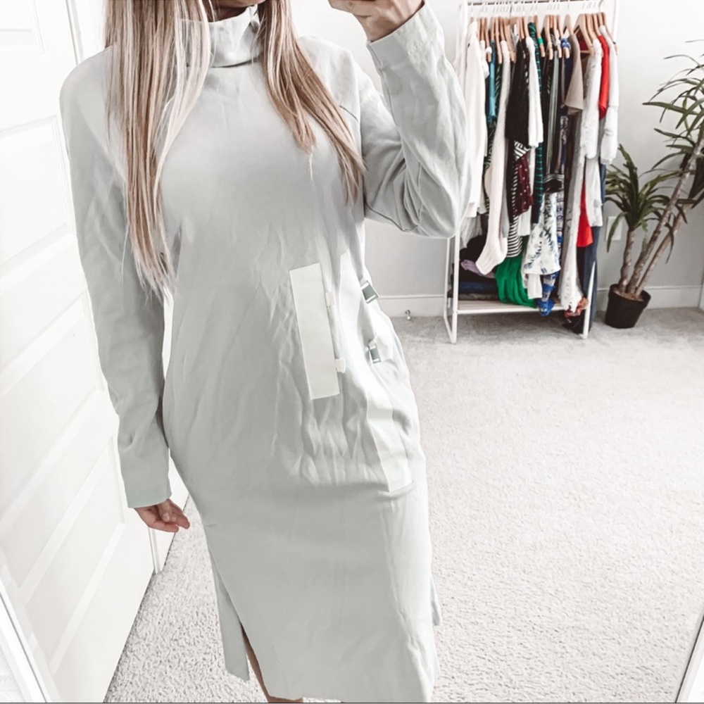 Yohji Yamamoto X Adidas Y-Fleece Sweater Dress - image 1